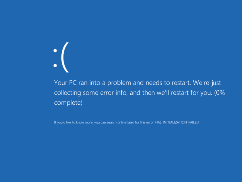 BSoD in Windows 8