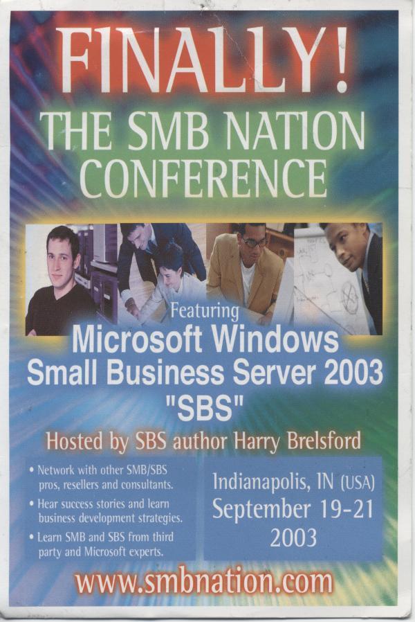 SMB Nation 2003