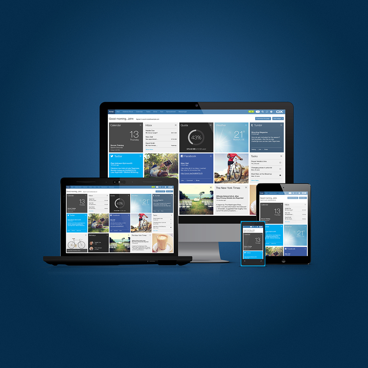 OX App Suite Blue Web