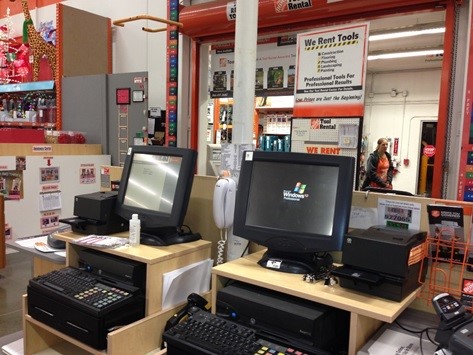 XP at Home Depot